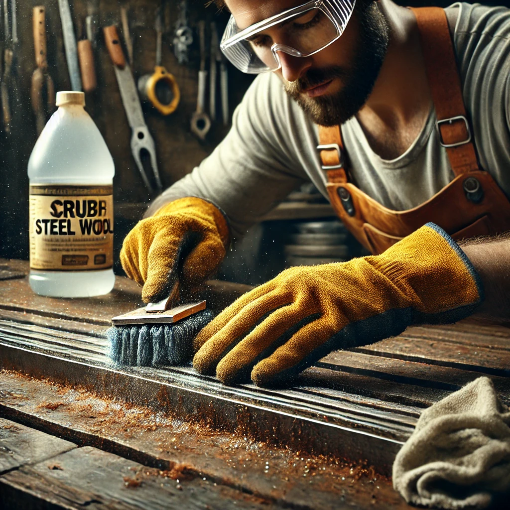 Removing Rust from a Table Saw