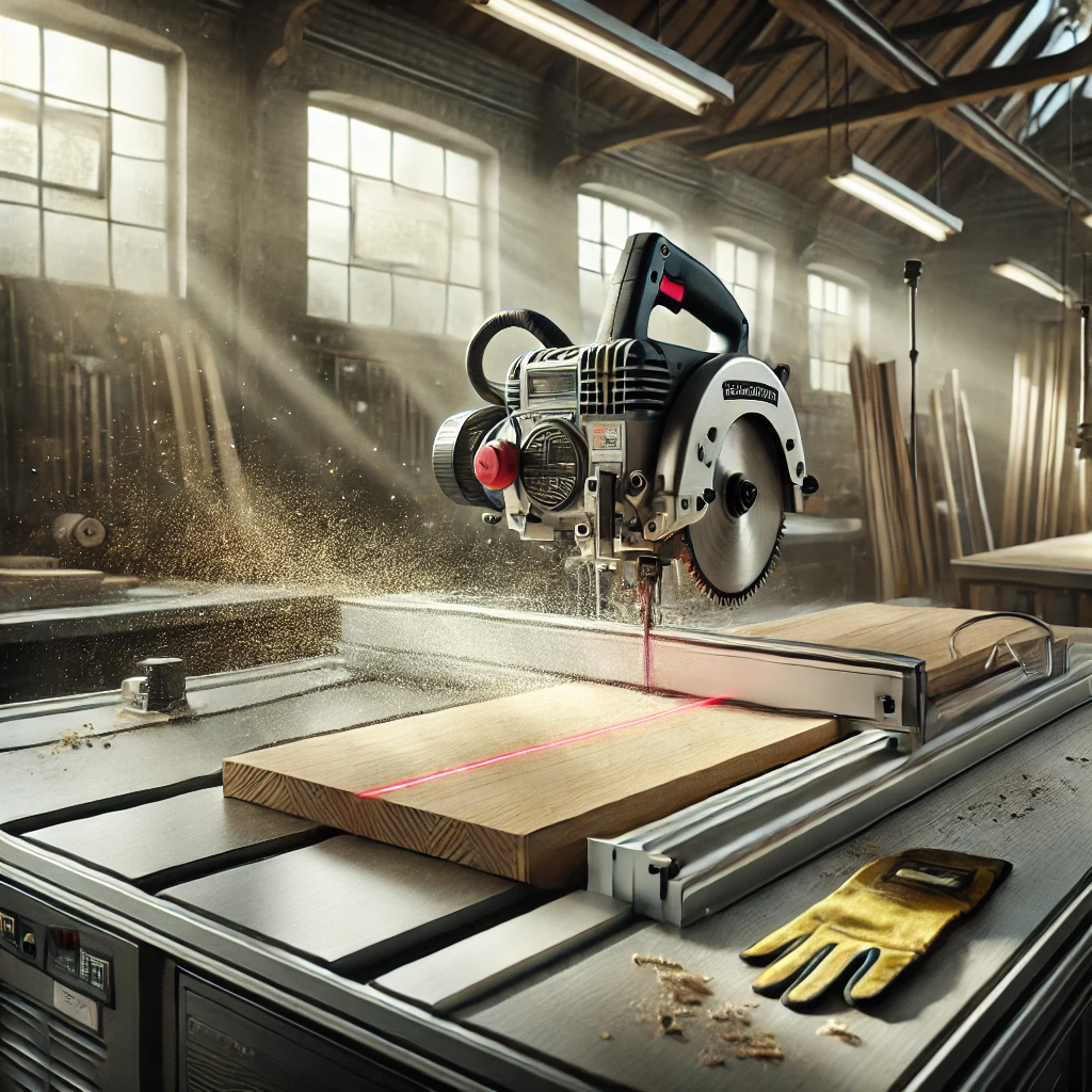 Table Saw with Laser 10