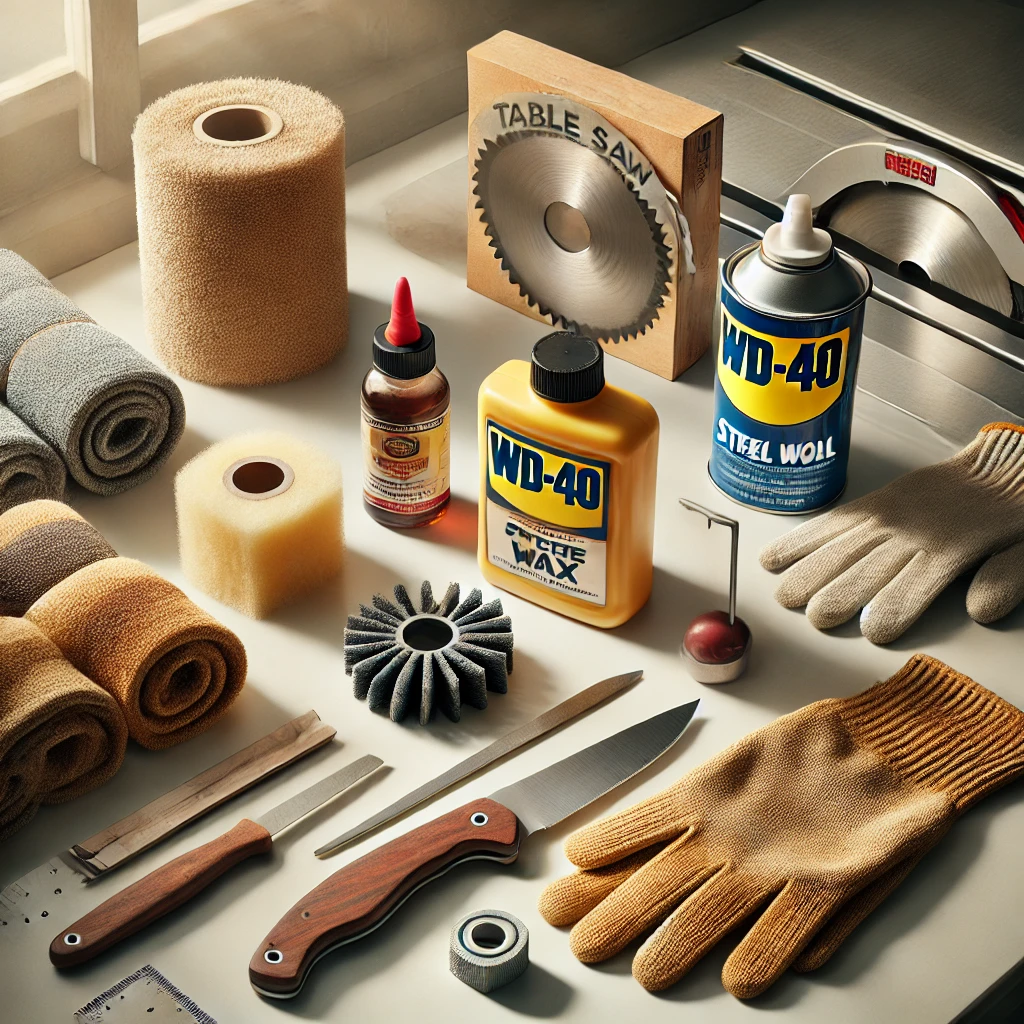 Table Saw Metal Surface