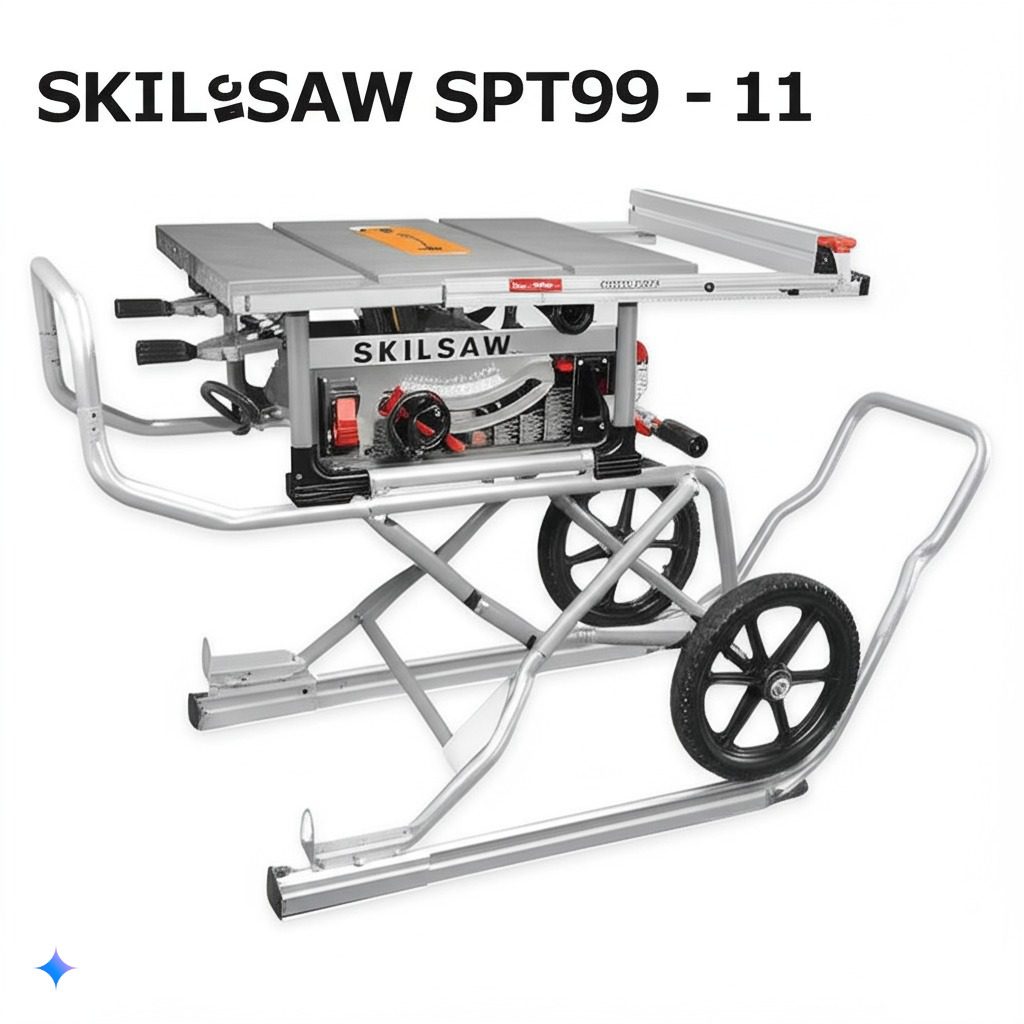 SKILSAW SPT99-11 Portable Worm Drive Table Saw