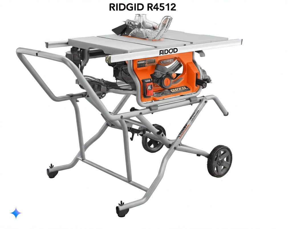 RIDGID R4512 10-Inch Table Saw