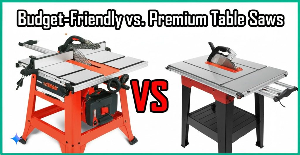 Budget-Friendly vs. Premium Table Saws