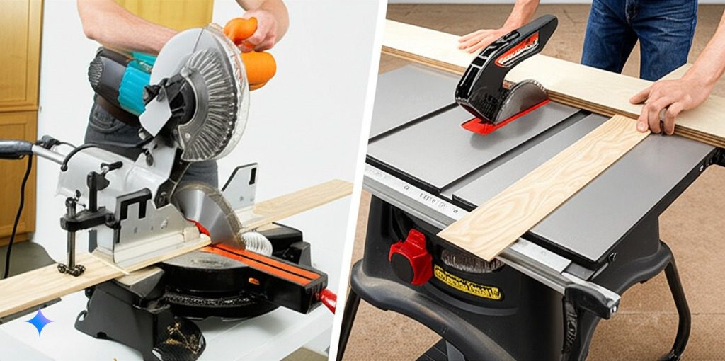 Chop Saw vs Table Saw