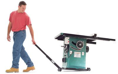 Mobile Base for Table Saw