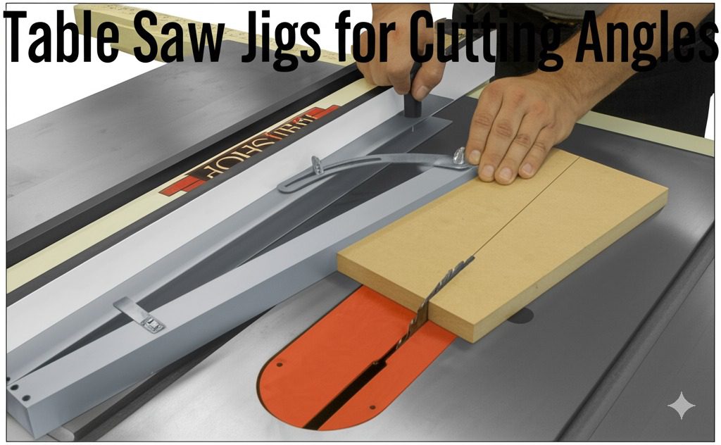 Table Saw Jigs for Cutting Angles