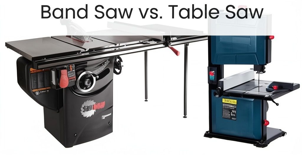 Band Saw vs. Table Saw