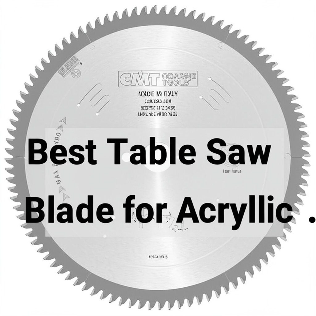 Best Table Saw Blade for Acrylic