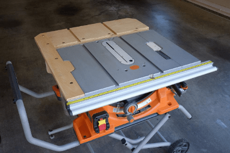 Table Extension for Table Saw