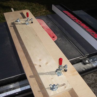 Jointer Jig for Table Saw