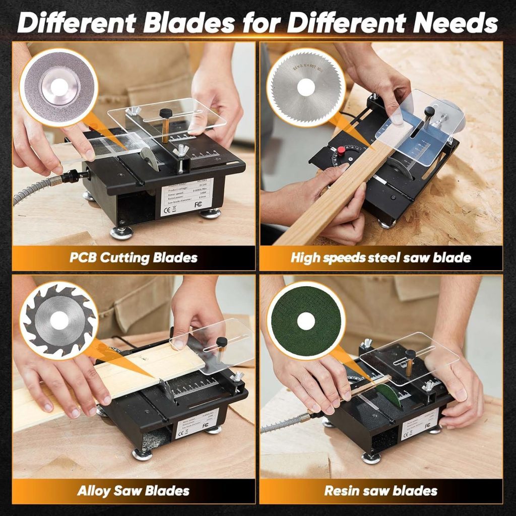 Saker Mini Multi-Functional Table Saw