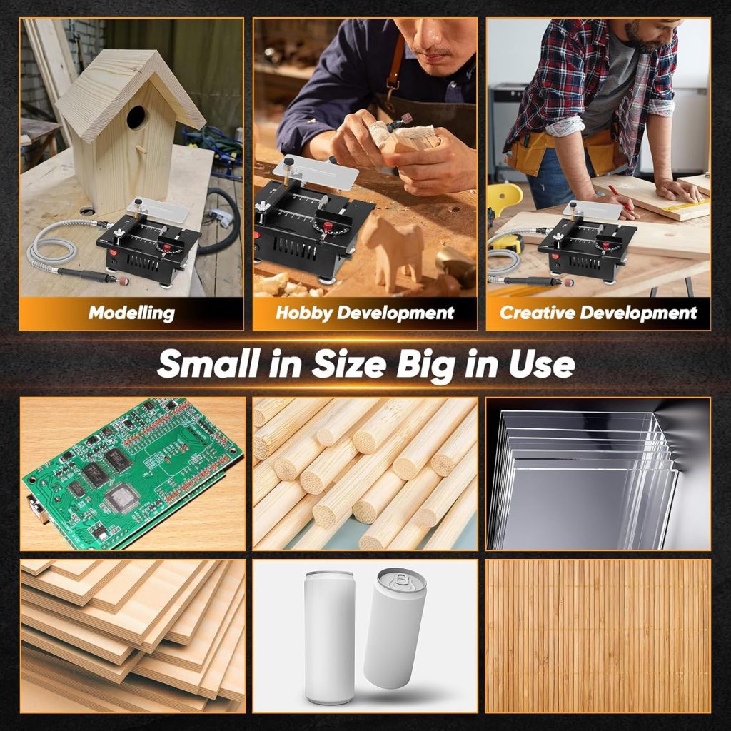 Saker Mini Multi-Functional Table Saw