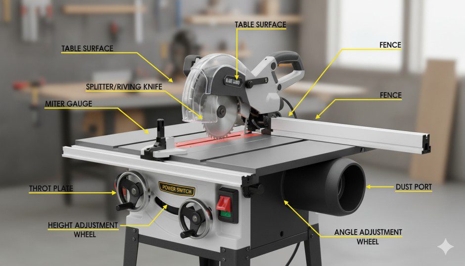 table saw how to guide