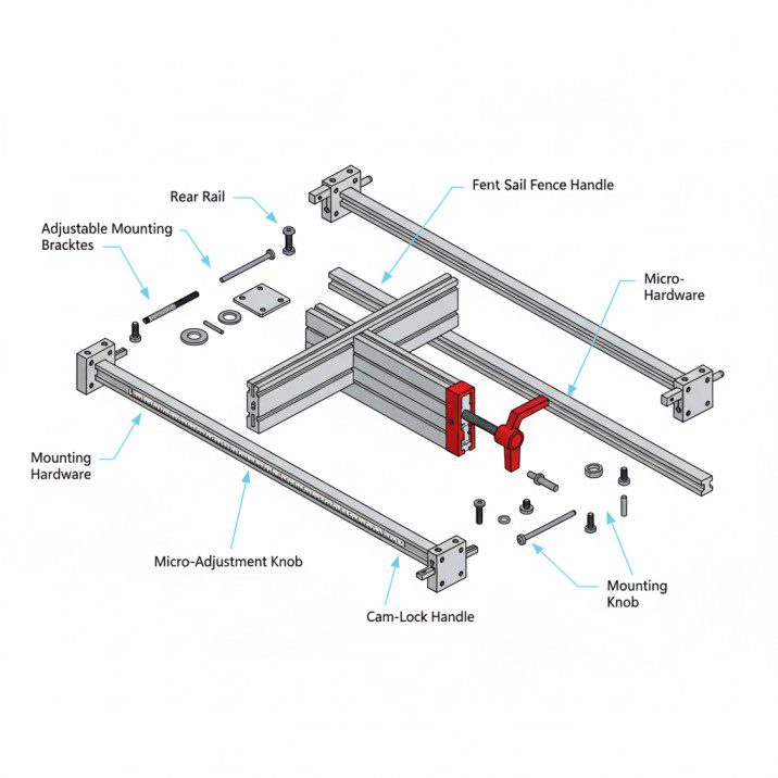 Table Saw Fence "Universal