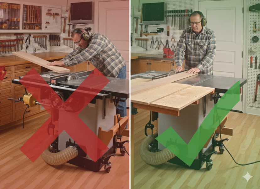 Table Saw Outfeed Tables