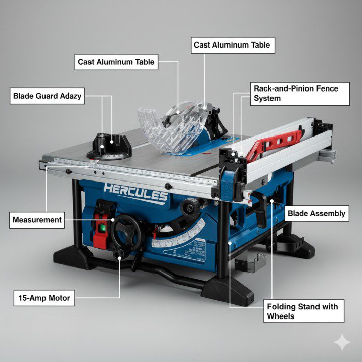Hercules Table Saw