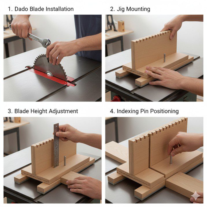Box Joint Jig on Your Table Saw