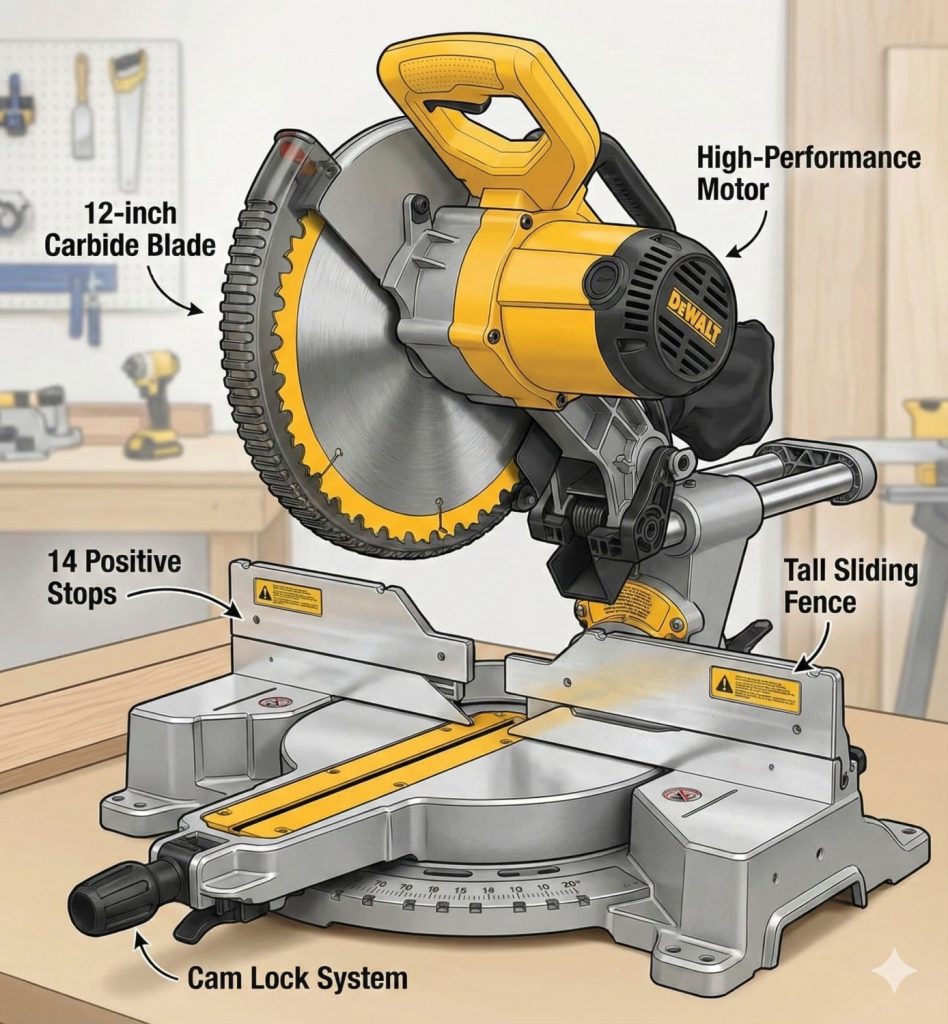 DeWalt 12-Inch Miter Saw DWS715 Review