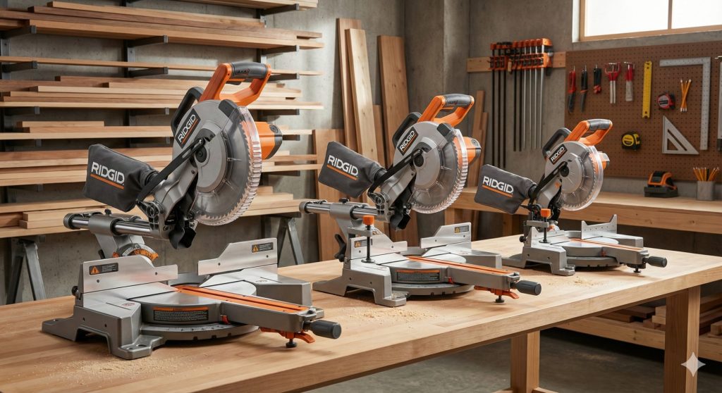 Ridgid Sliding Miter Saw Review
