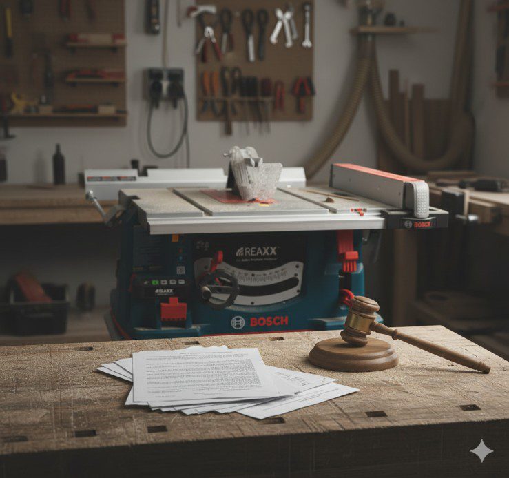 Bosch Reaxx Table Saw