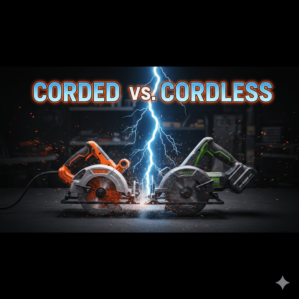 Corded vs Cordless Circular Saw