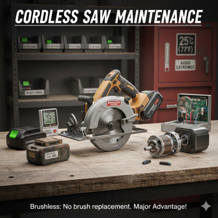 Cordless Saw Maintenance