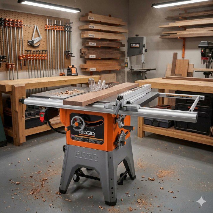Ridgid 10 Inch Table Saw Review