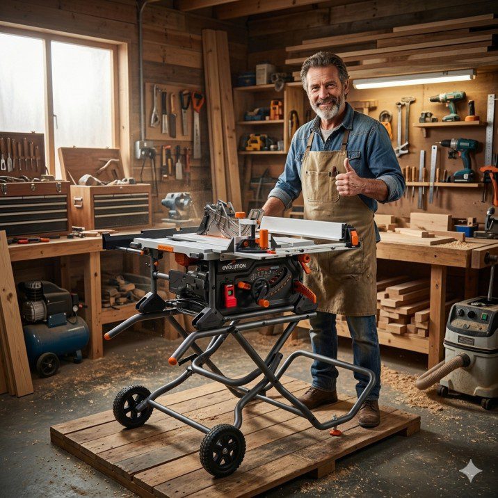 Evolution R10TS Table Saw