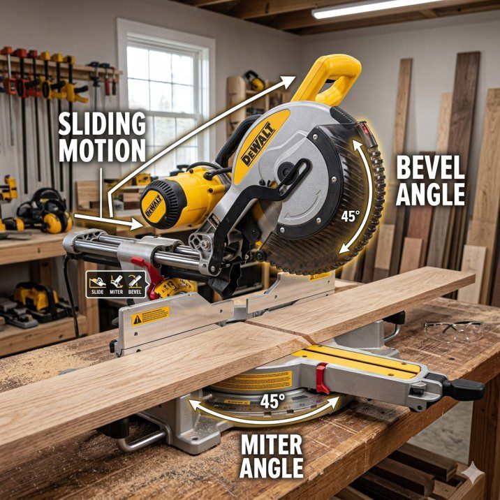 sliding compound miter saw