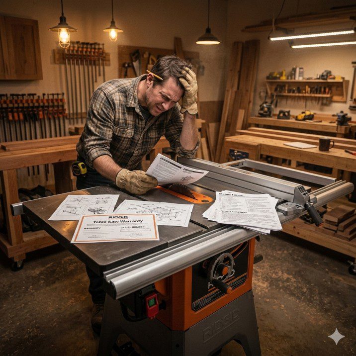 Ridgid 10 Inch Table Saw Review