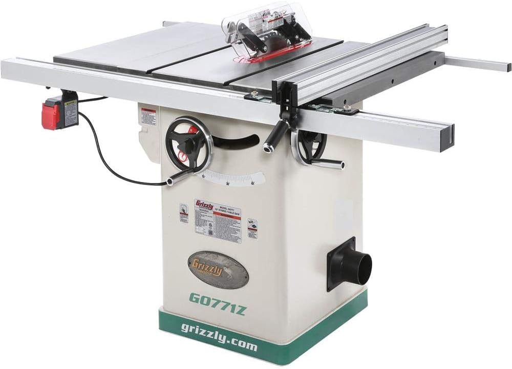 Grizzly G0771Z 10 inch cabinet table saw