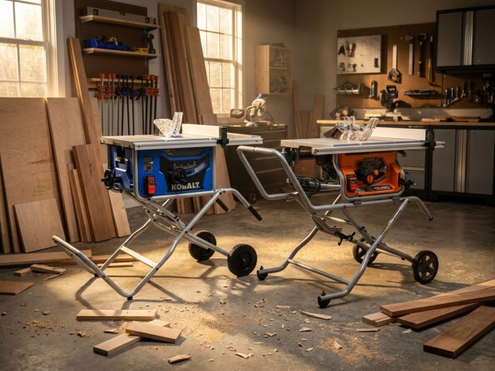 Kobalt vs RIDGID Table Saw: Which Budget-Friendly Brand Wins in 2026?