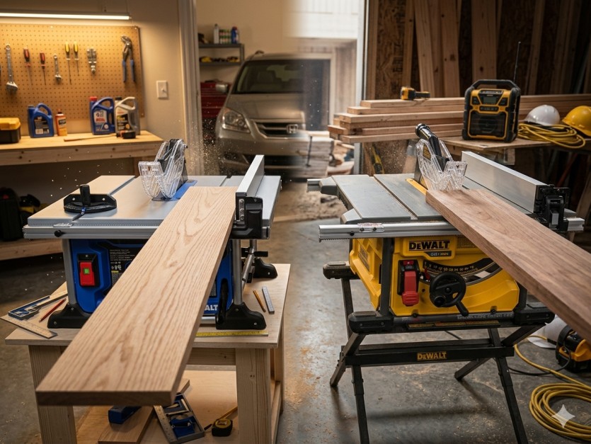 Kobalt vs DeWalt Table Saw: