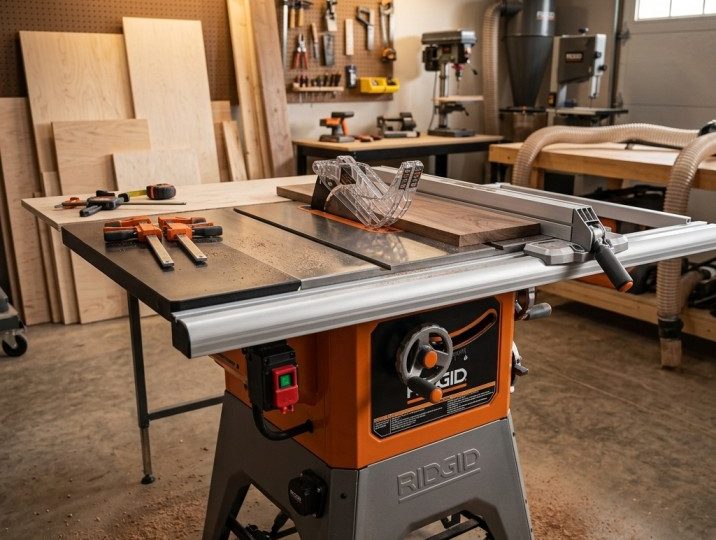 Ridgid 10-Inch Table Saw Review (R4520) 2026