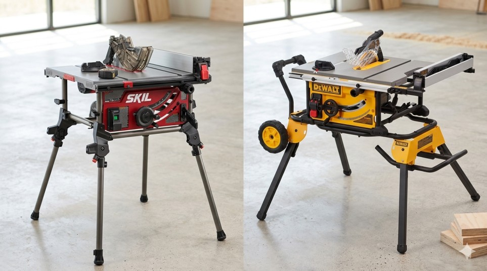 Skil Table Saw vs DeWalt