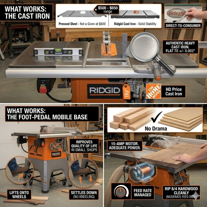 Ridgid 10-Inch Table Saw Review