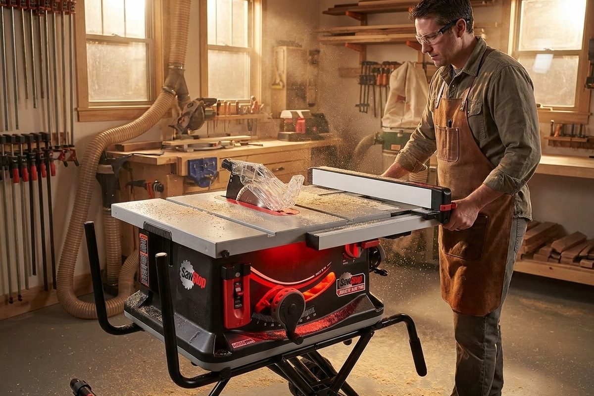 SawStop Jobsite Table Saw Review