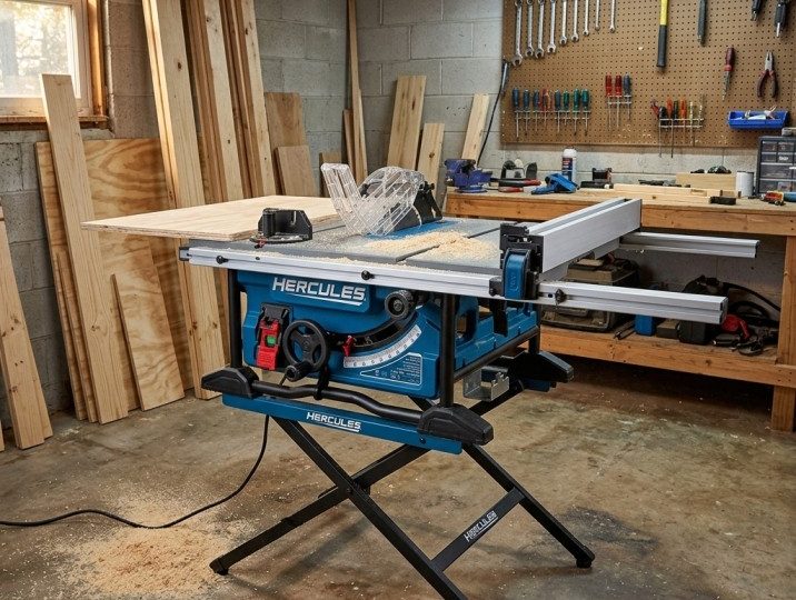 Hercules Table Saw Review 2026: Is Harbor Freight’s Best Saw Actually Worth It?