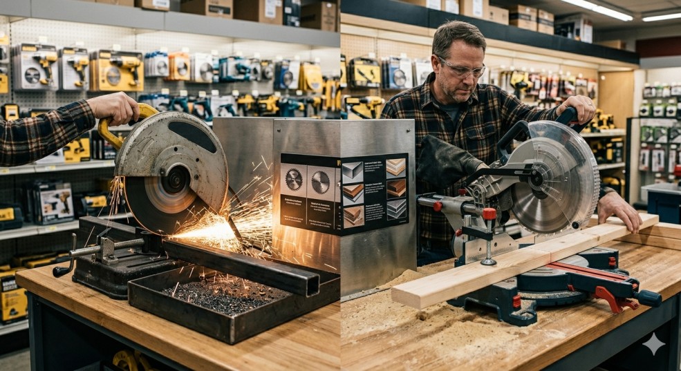Chop Saw vs Miter Saw