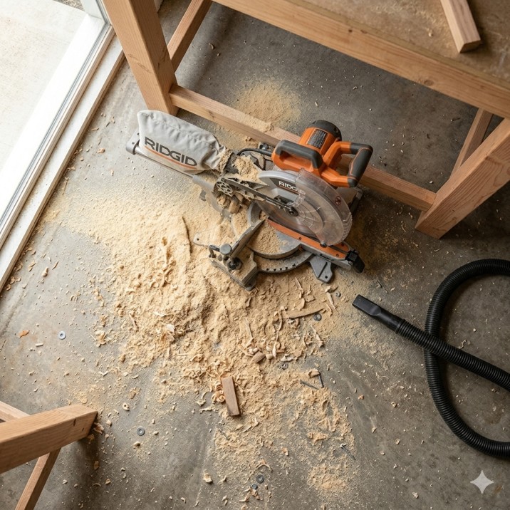 Ridgid Sliding Miter Saw Review
