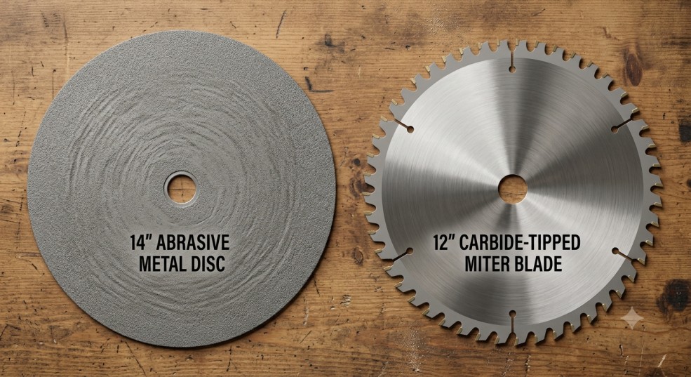 Chop Saw vs Miter Saw