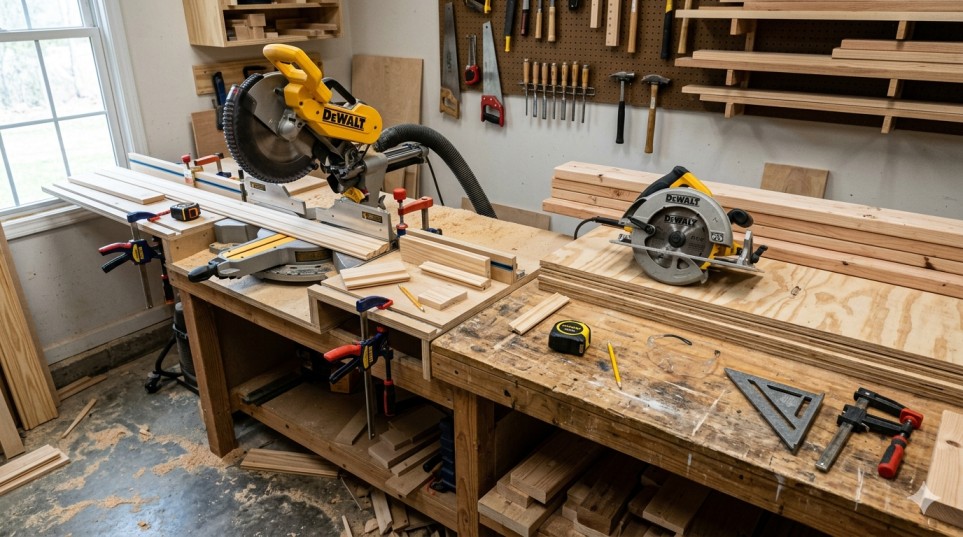 Miter Saw vs Circular Saw