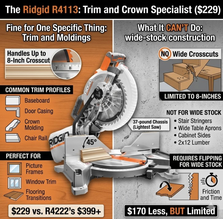 Ridgid Sliding Miter Saw Review