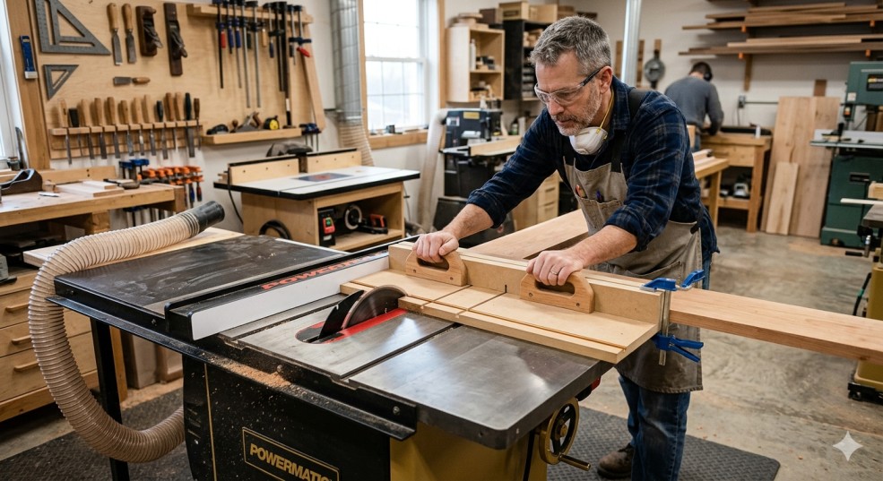 Jointer Jig for Table Saw