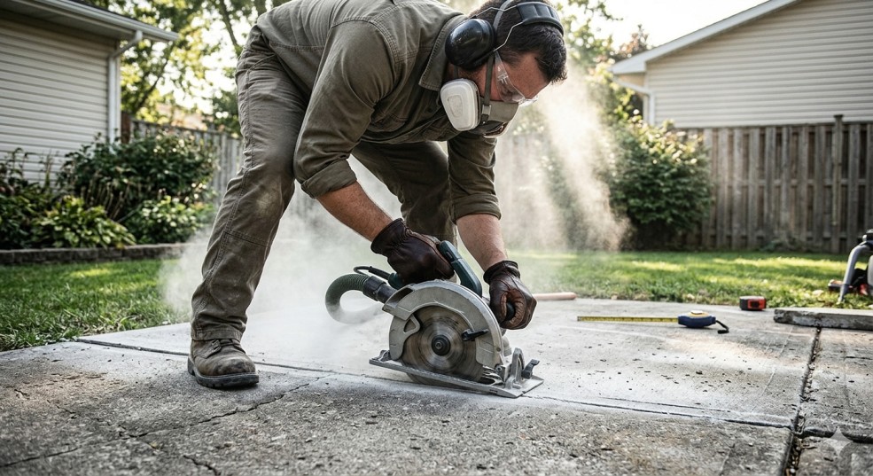 Cut Concrete With a Circular Saw