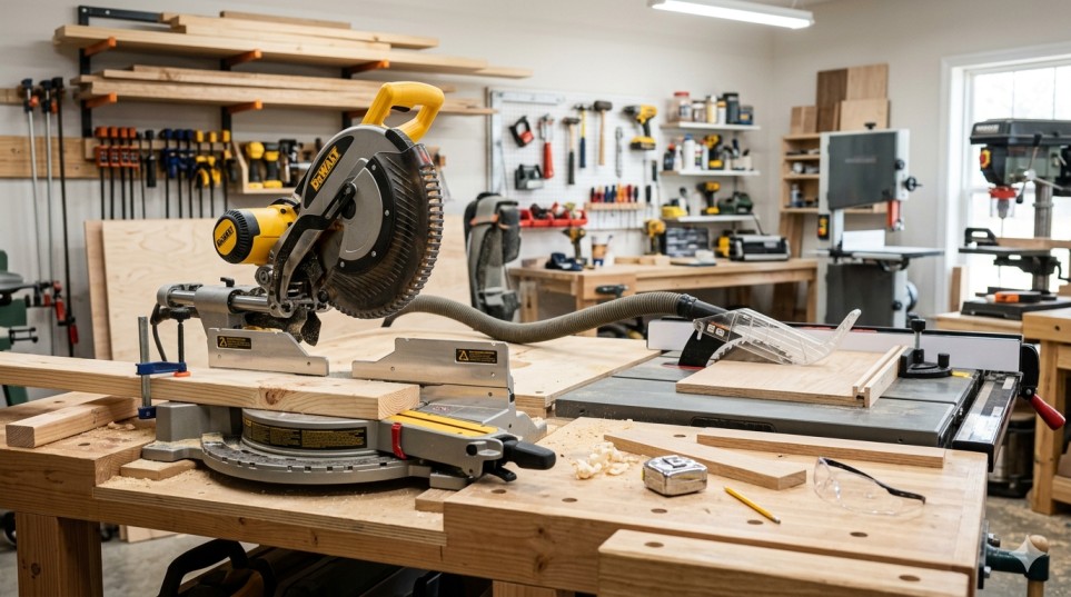 Miter Saw and Table Saw Combo
