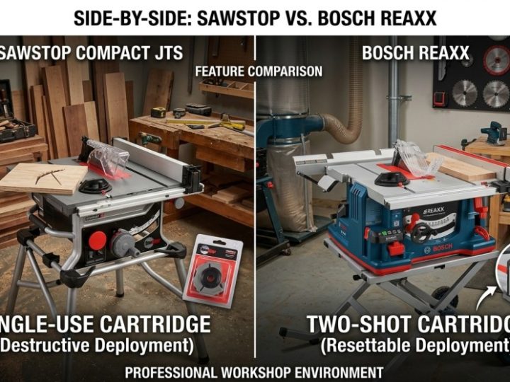 SawStop vs Bosch REAXX: The Honest Comparison (Including Why You Can’t Buy One of Them)