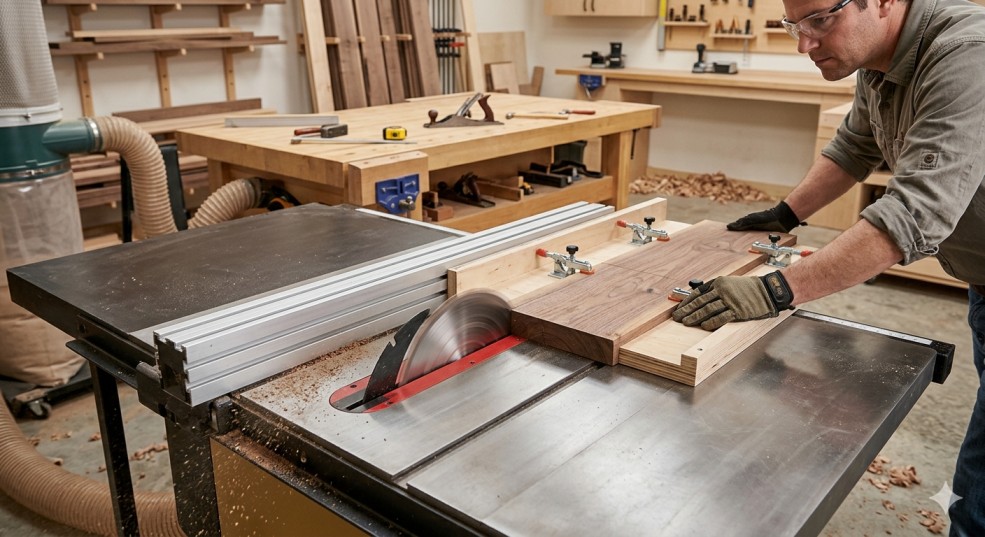 Jointer Jig for Table Saw