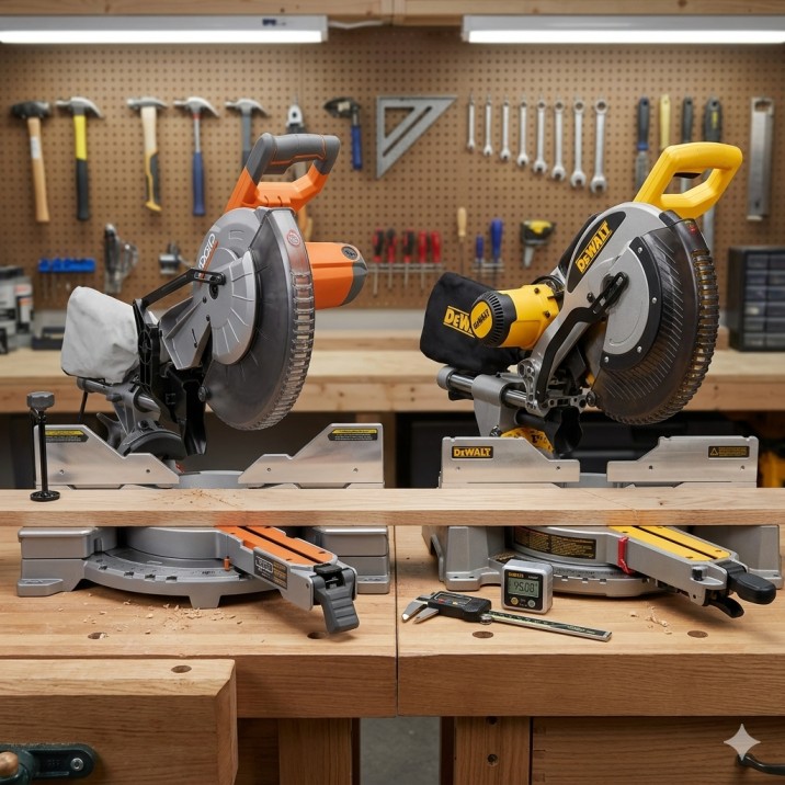 Ridgid Sliding Miter Saw Review