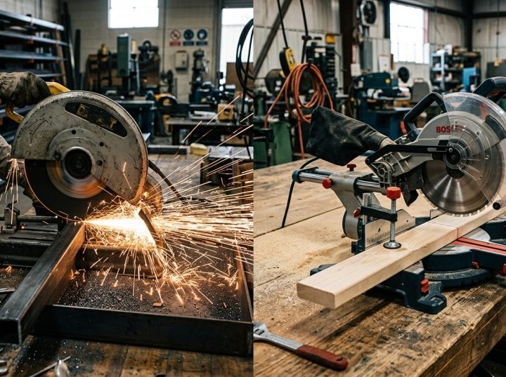 Chop Saw vs Miter Saw: They’re Not the Same Tool (and Mixing Them Up Is Expensive)