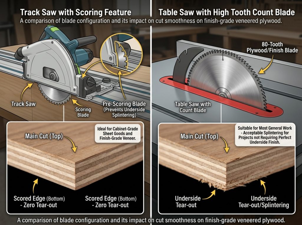 Track Saw vs Table Saw